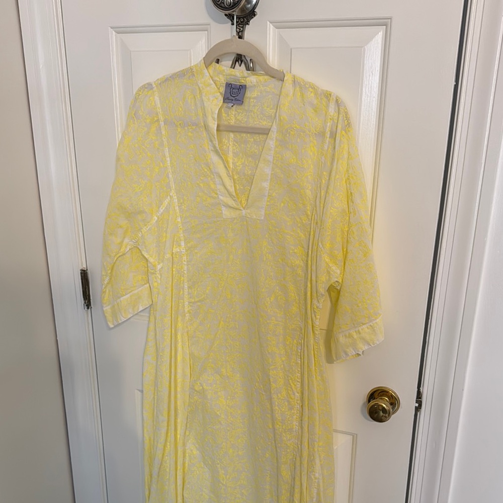 Thierry Colson Yellow Floral Blouse